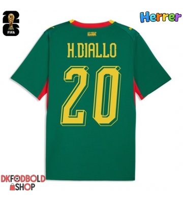 Senegal Habib Diallo #20 Udebanetrøje VM 2026 Kort ærmer